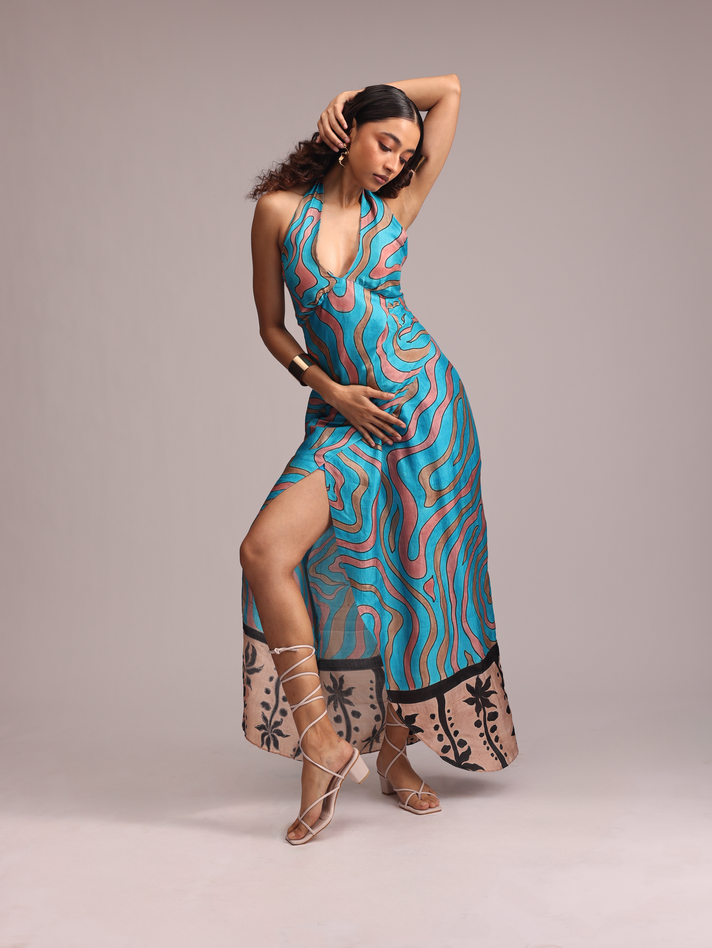 The Sandswirl Wrap Dress