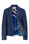 Handcrafted Denim Blazer