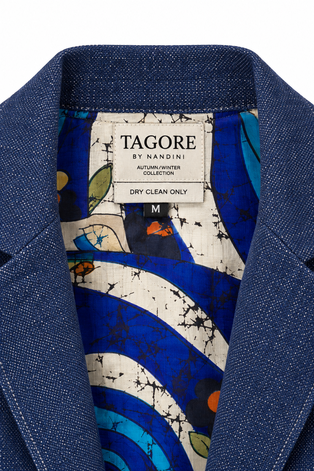 Handcrafted Denim Blazer