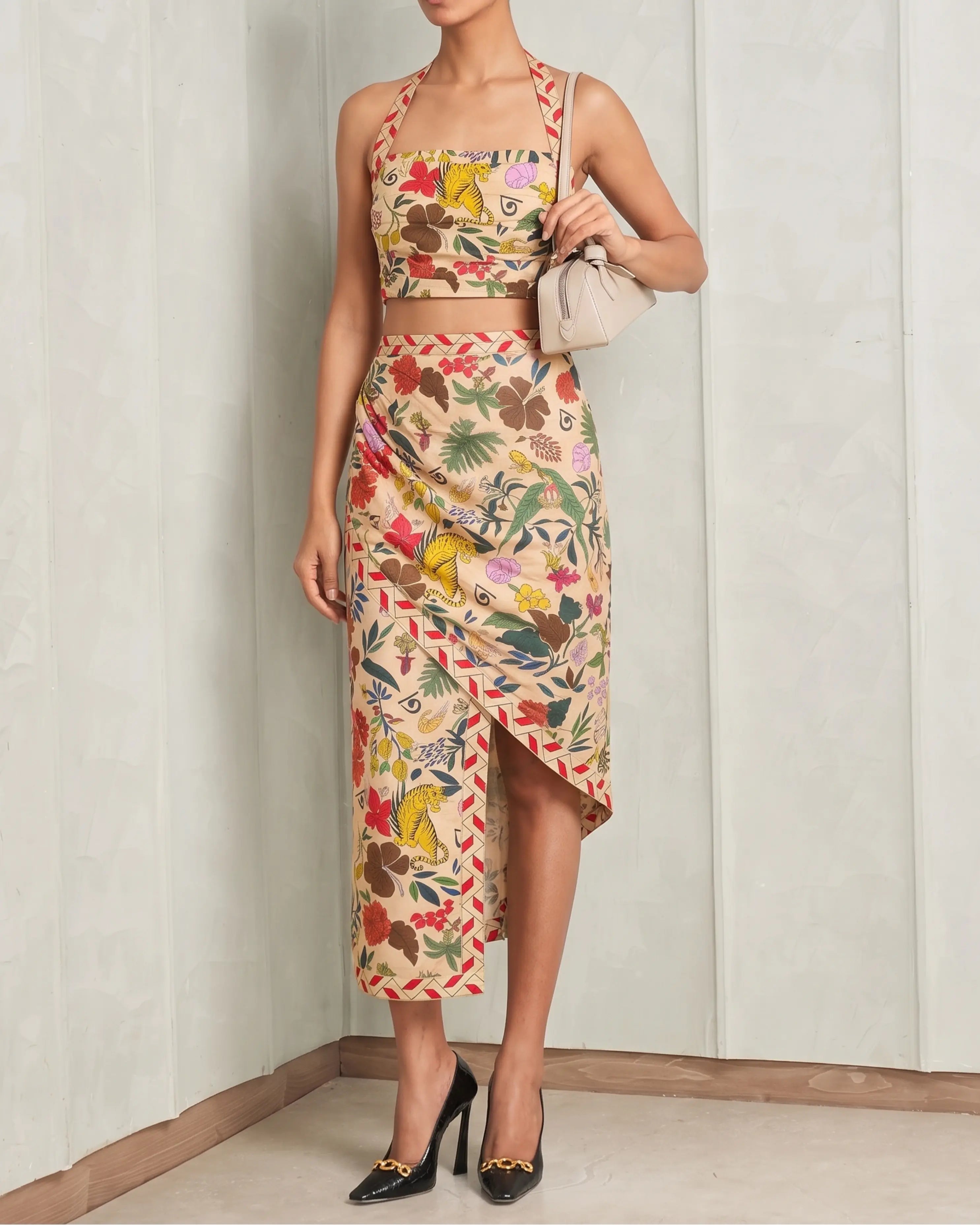 The Harmony Wrap Skirt Co-ord Set