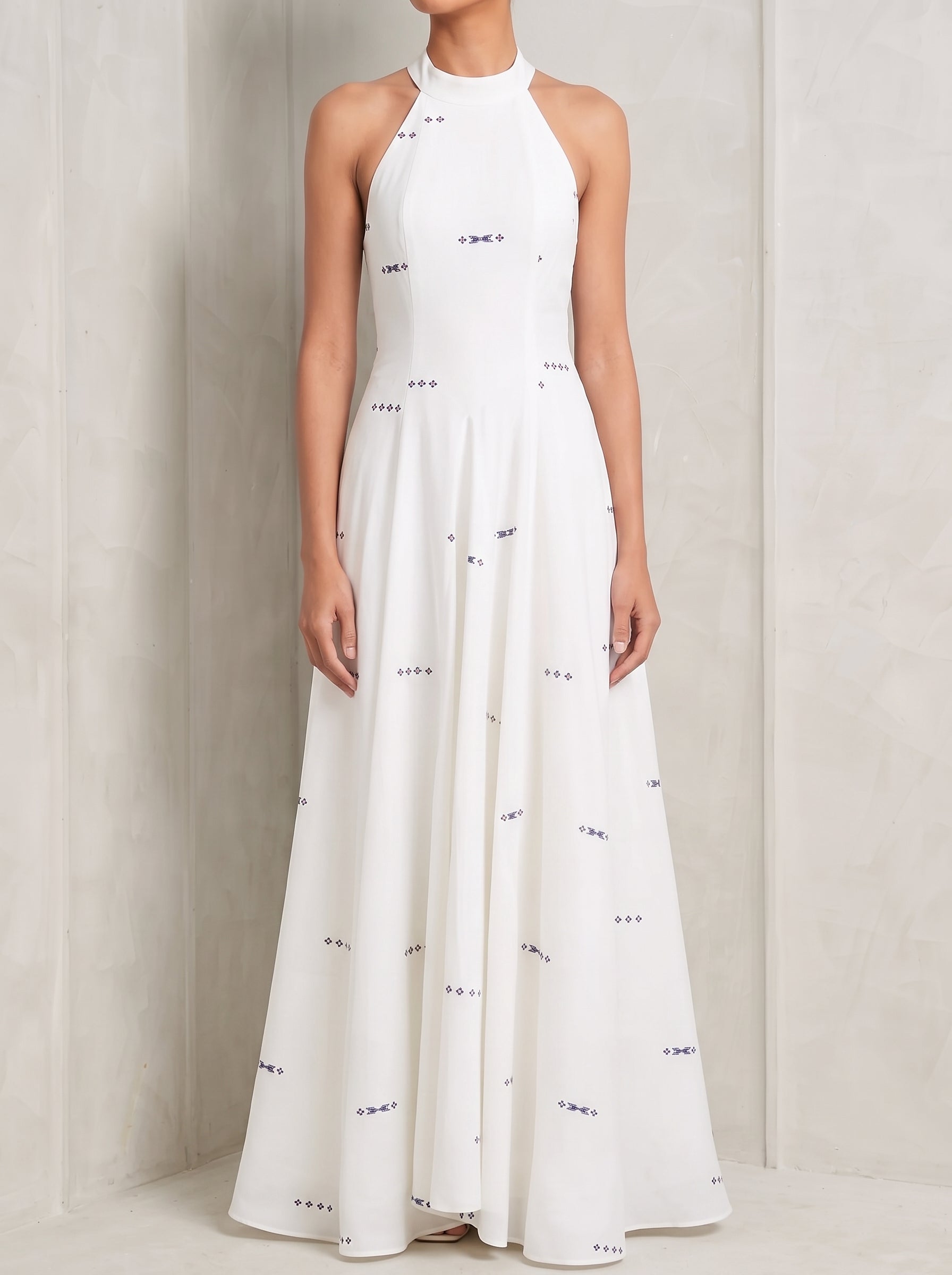 The Victoria Halter Gown