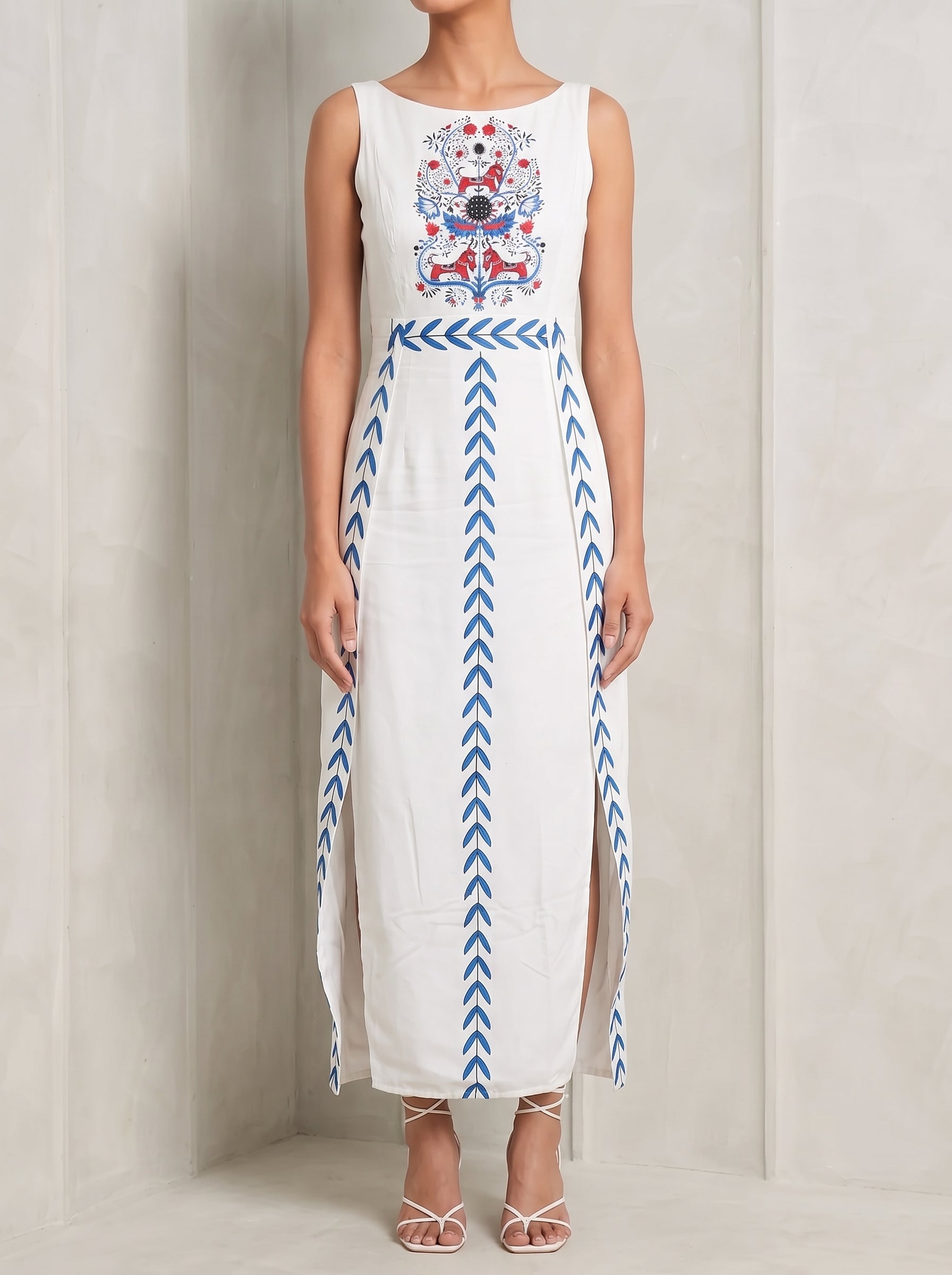 The Empire Sleeveless Maxi Dress