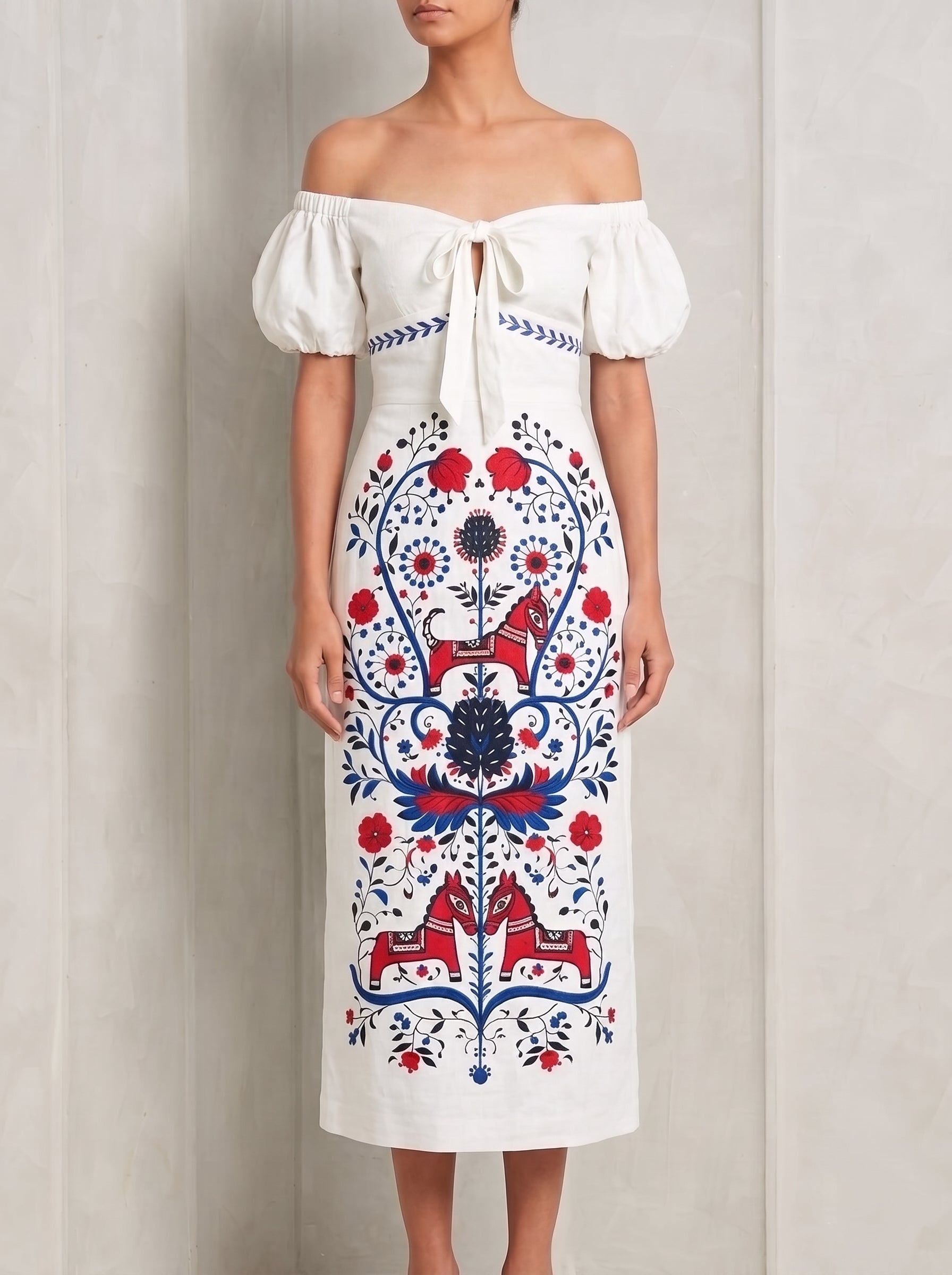 The Empire Asymmetrical Dress