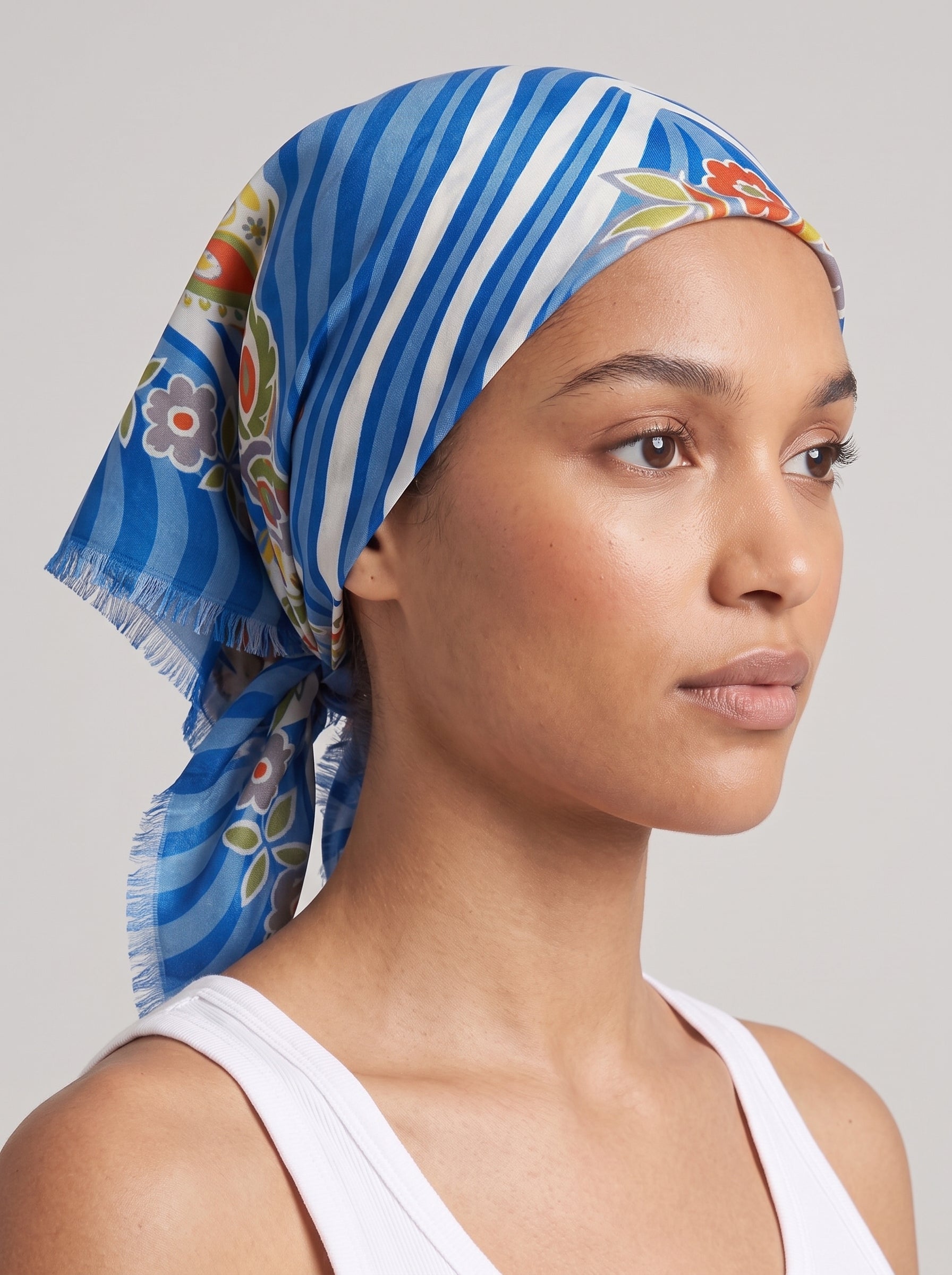 Millionaire Hand Painted Batik Scarf