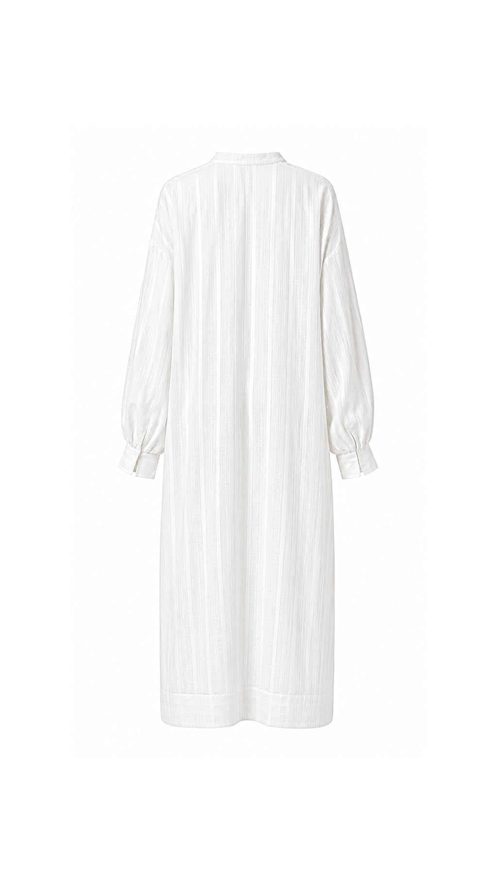 White Handwoven Kaftan