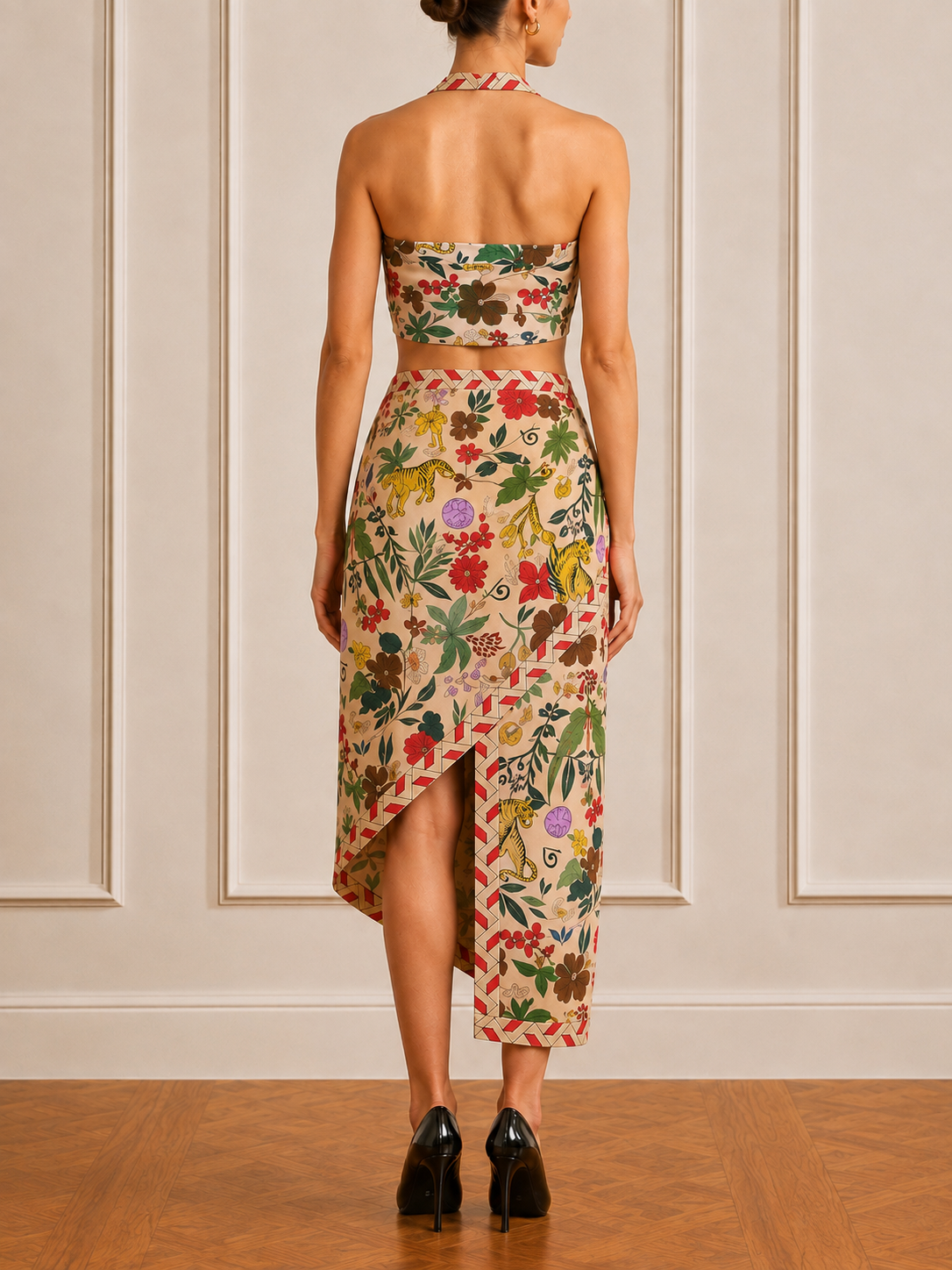 The Harmony Wrap Skirt Co-ord Set