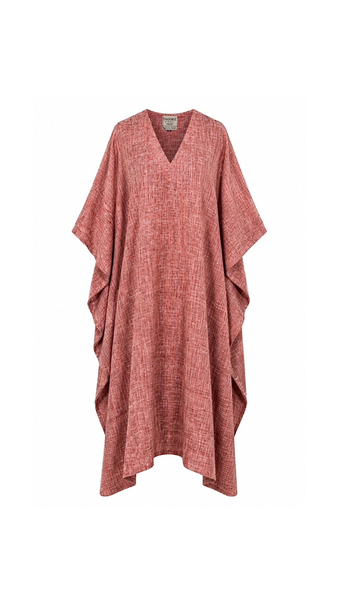 Pink Handwoven Kaftan