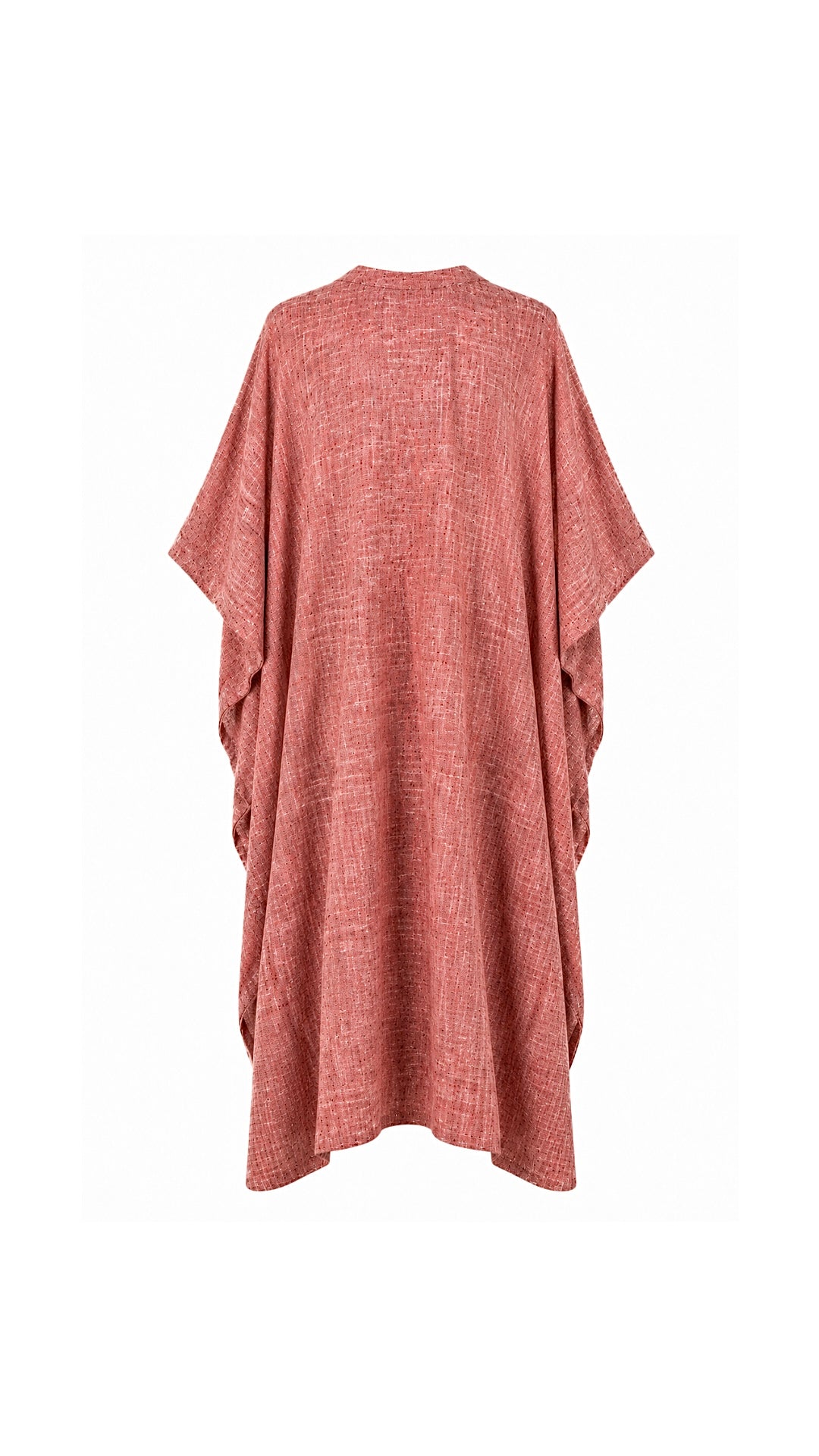 Pink Handwoven Kaftan