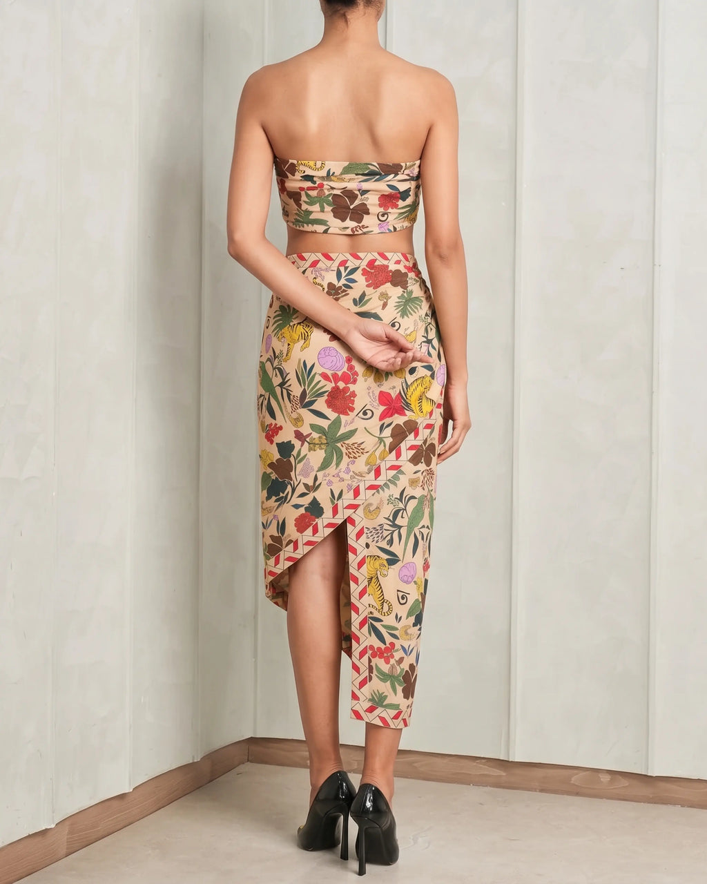 The Harmony Wrap Skirt Co-ord Set