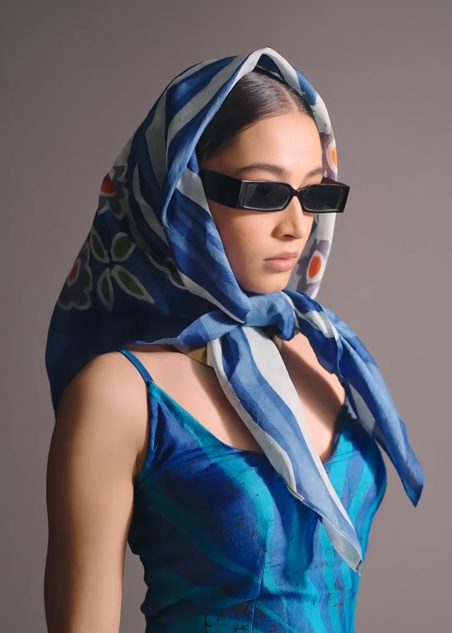 Millionaire Hand Painted Batik Scarf