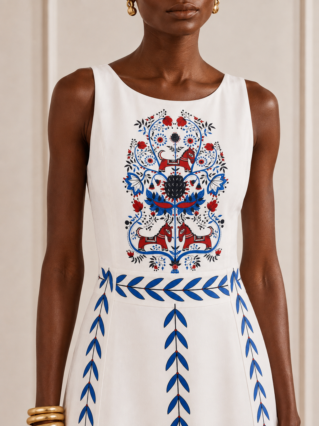 The Empire Sleeveless Maxi Dress