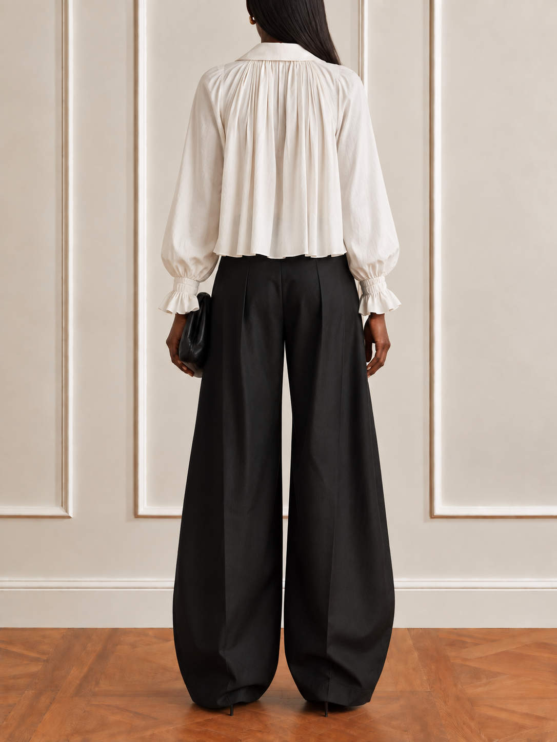 Victoria Pleated Top