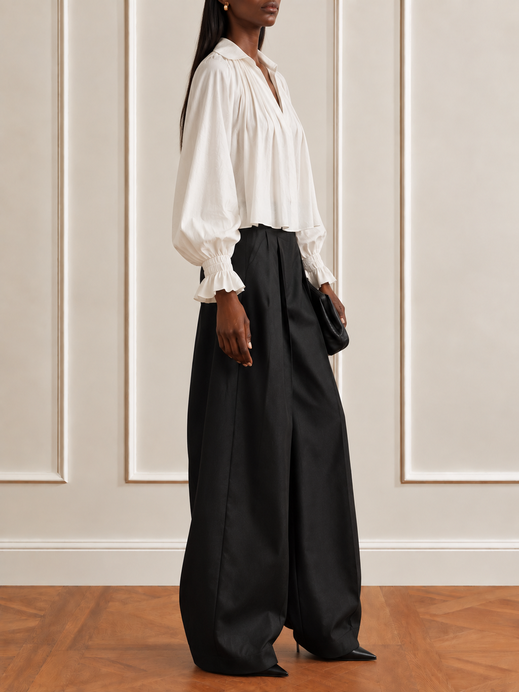 Victoria Pleated Top