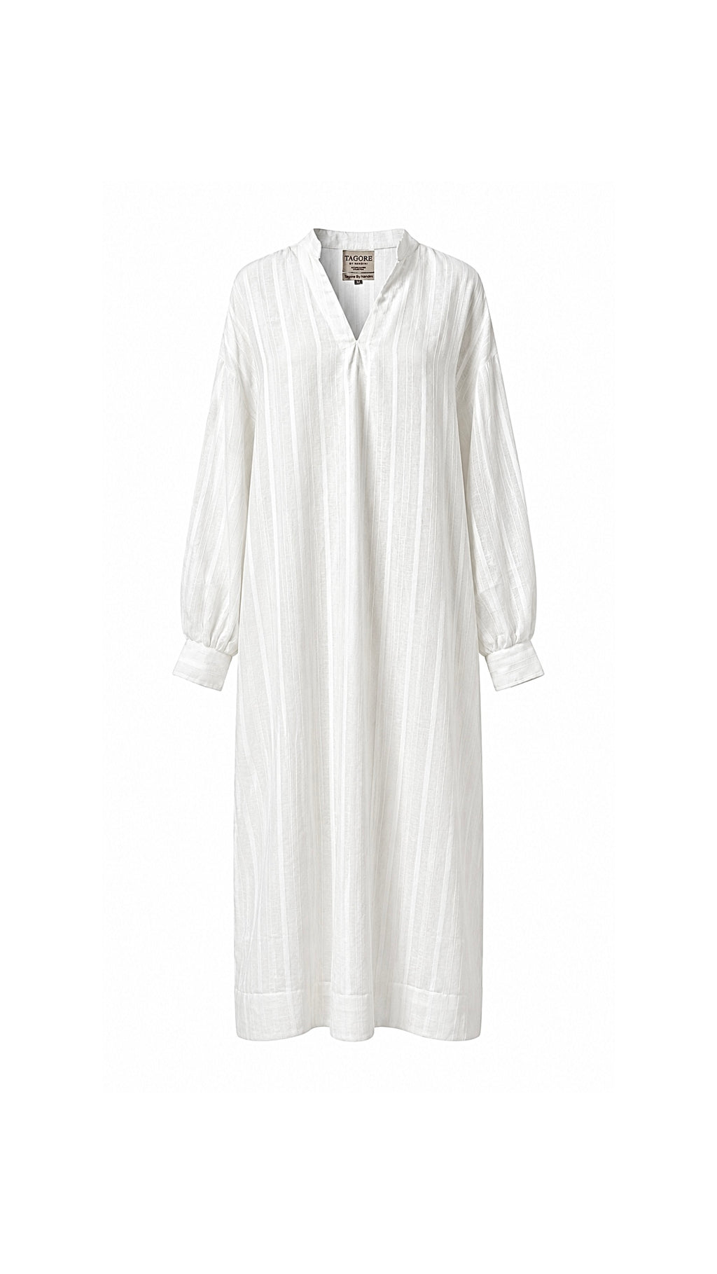 White Handwoven Kaftan