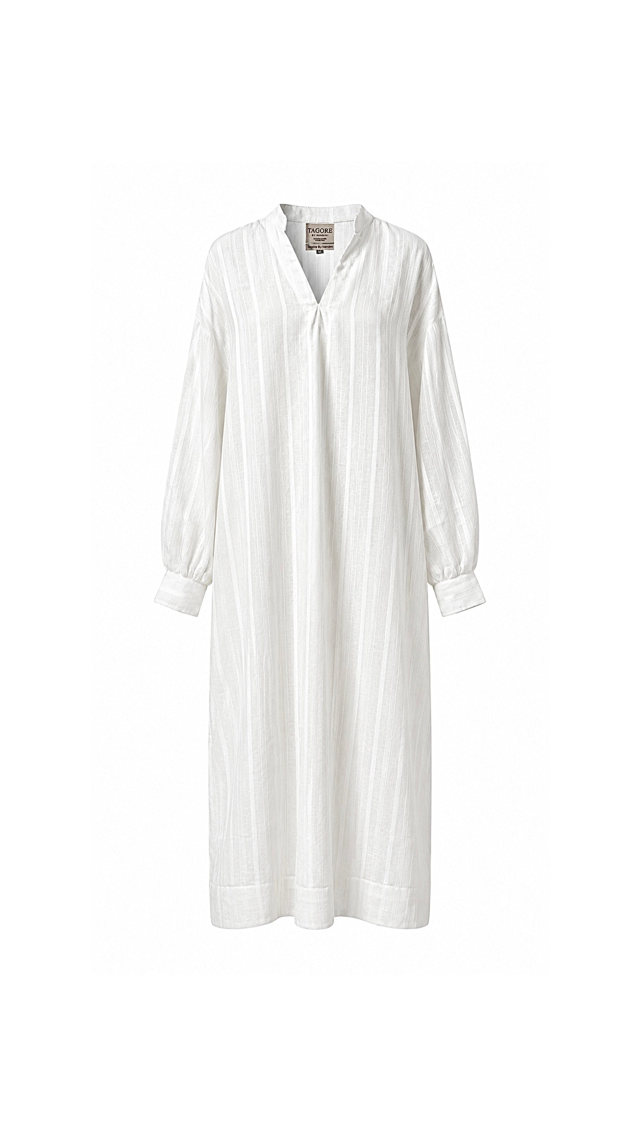 White Handwoven Kaftan