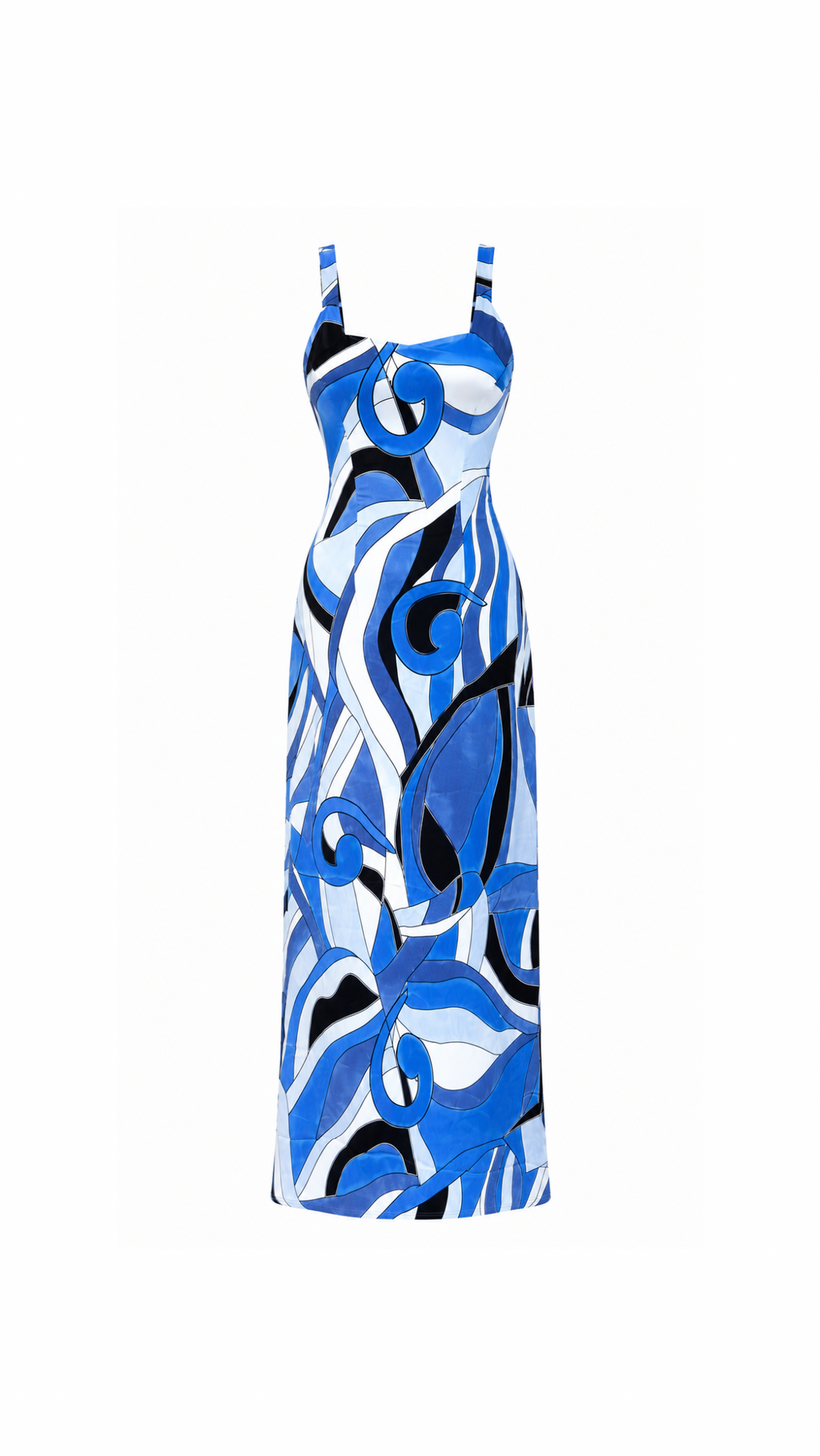 Hooghly Blue Maxi Dress