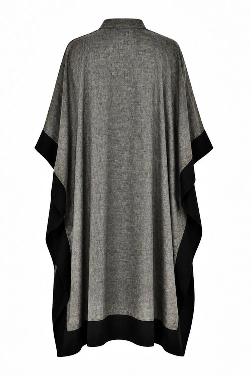 Gray Handwoven Kaftan