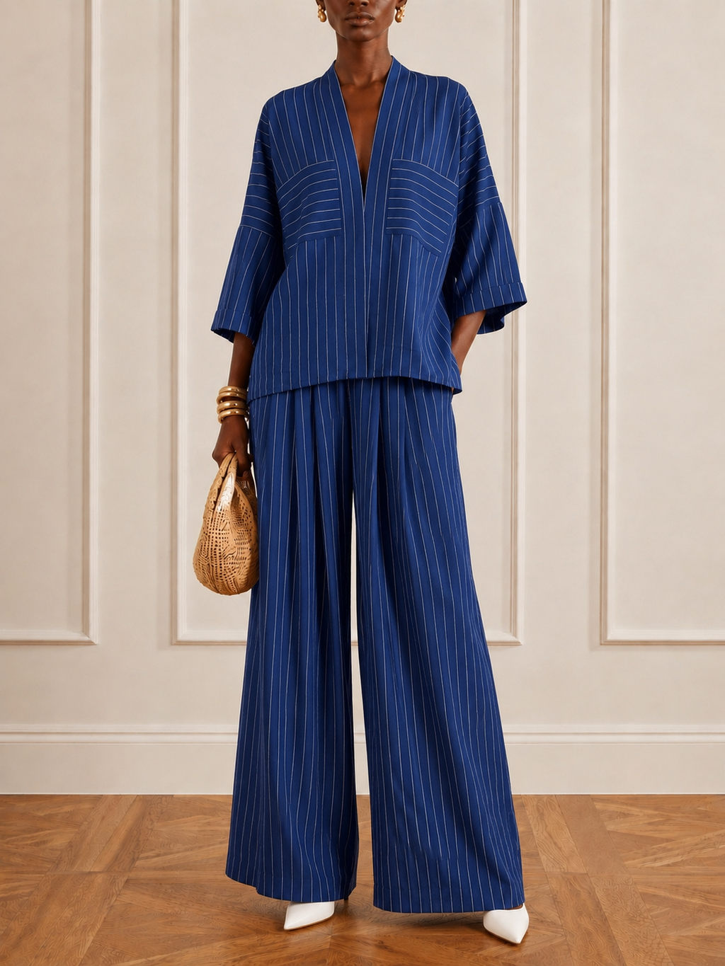 Pinstripe Co-ord Set