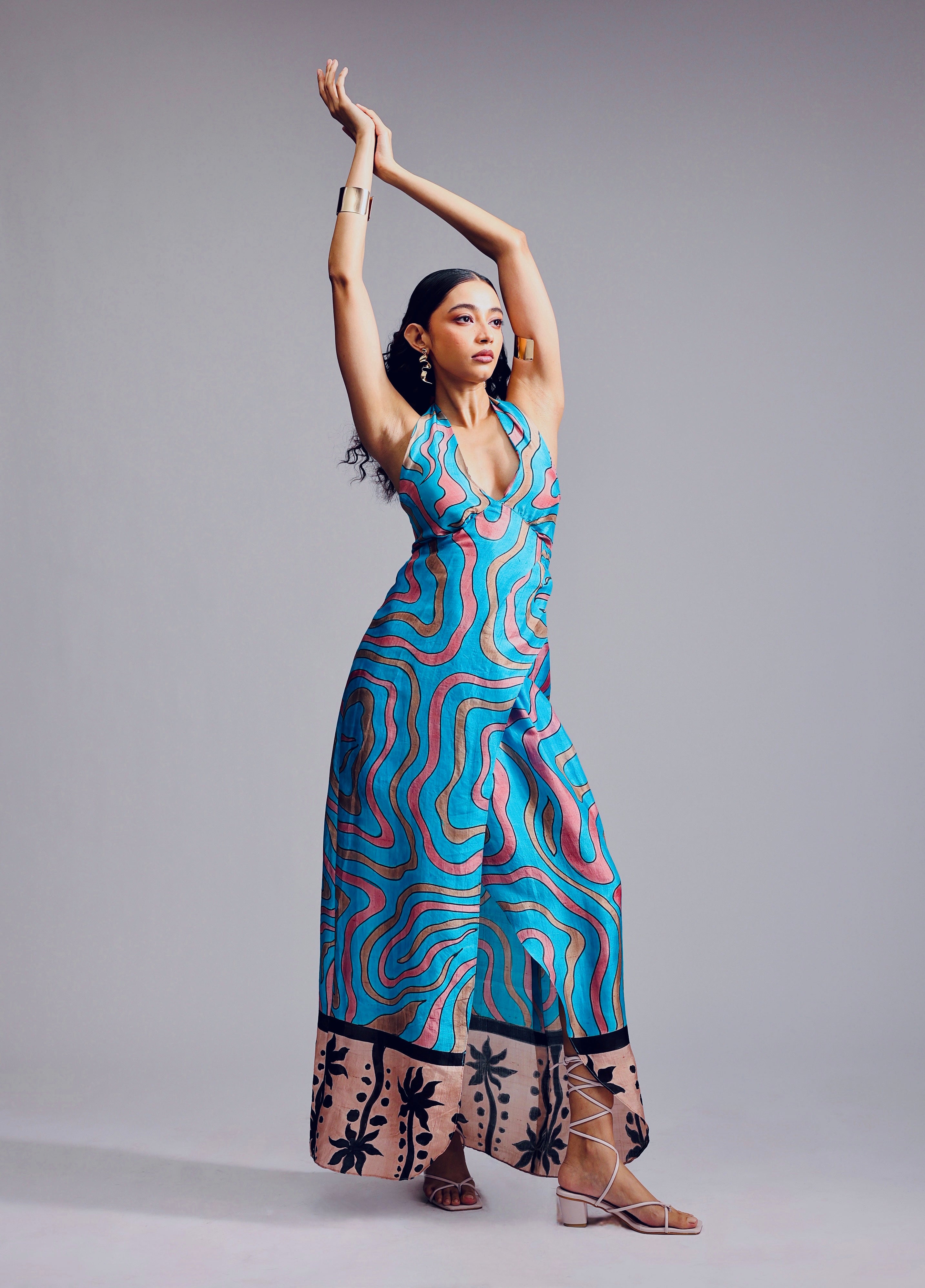 The Sandswirl Wrap Dress