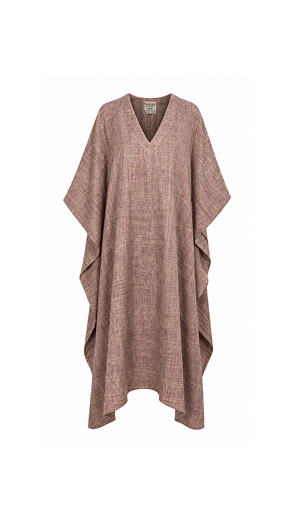 Dusty Pink Handwoven Kaftan