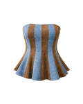 Upcycled Denim Corset