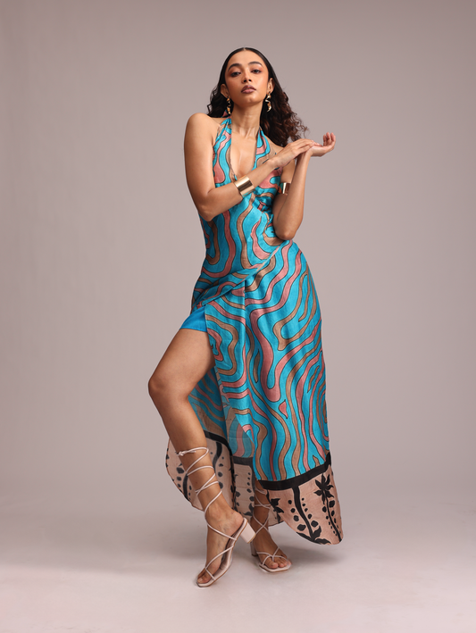 The Sandswirl Wrap Dress