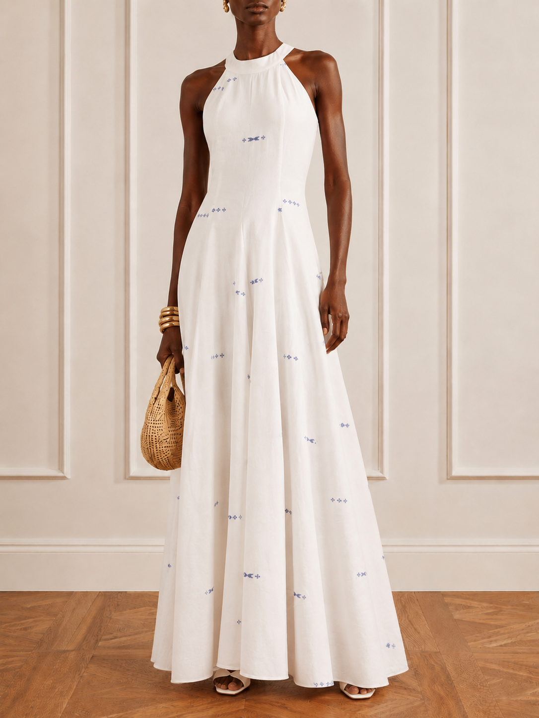 The Victoria Halter Gown