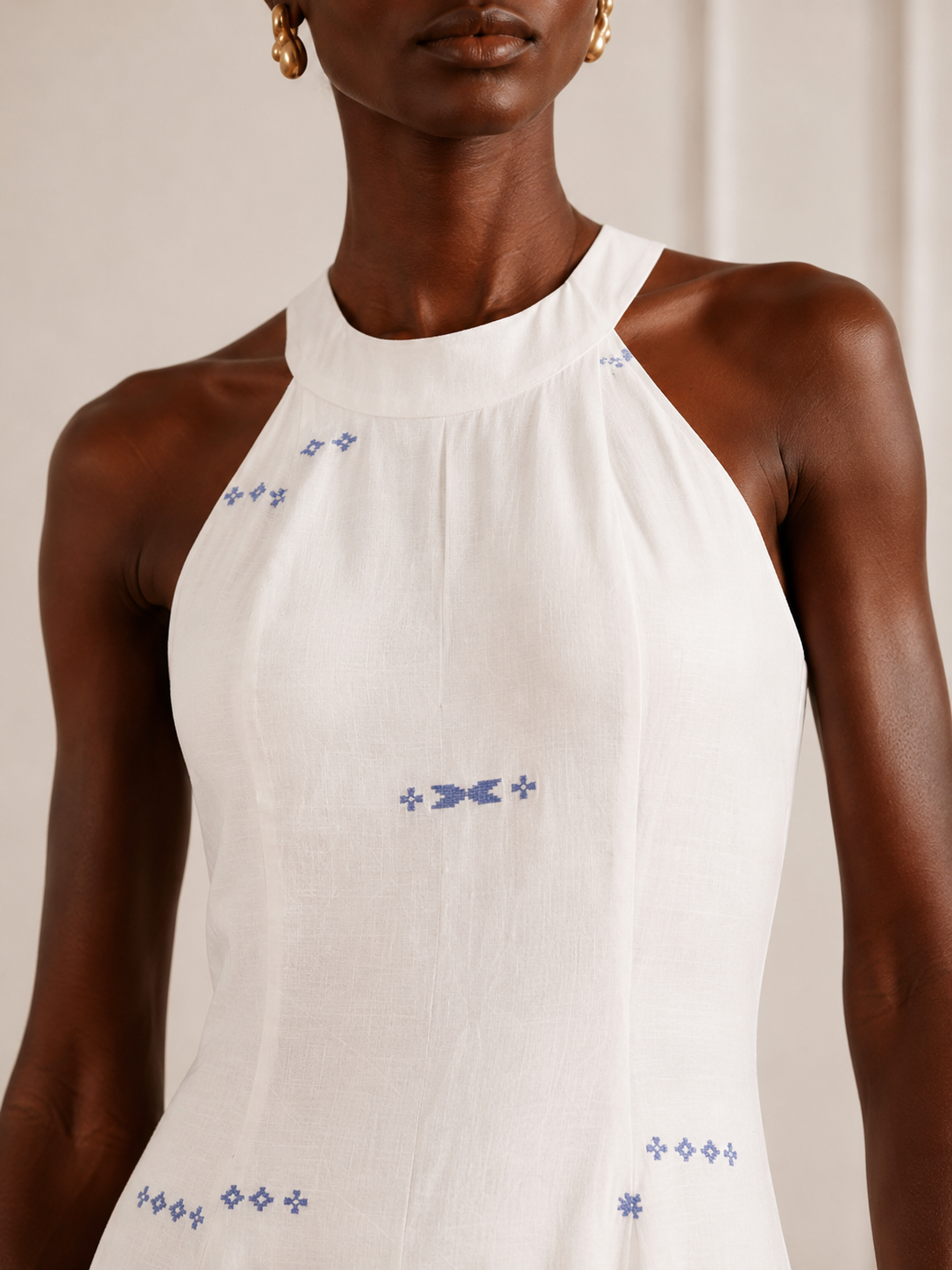 The Victoria Halter Gown