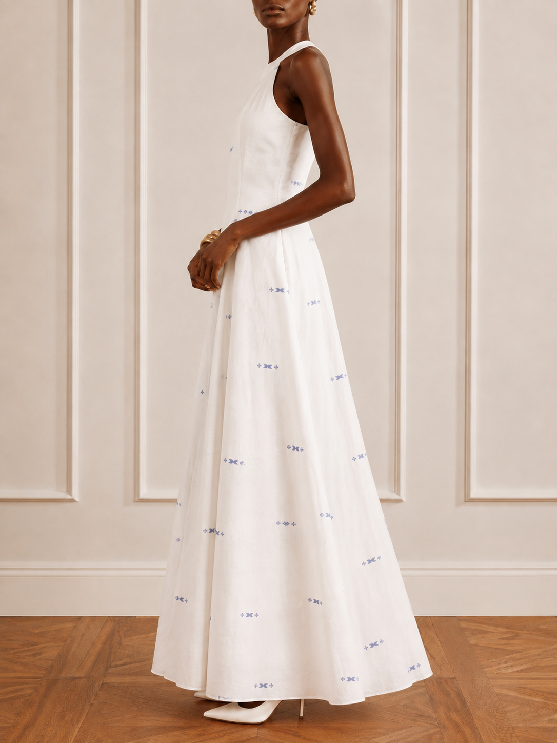 The Victoria Halter Gown