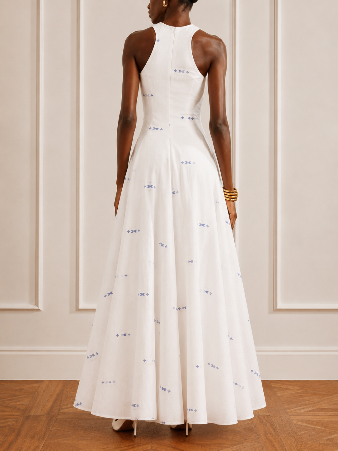 The Victoria Halter Gown