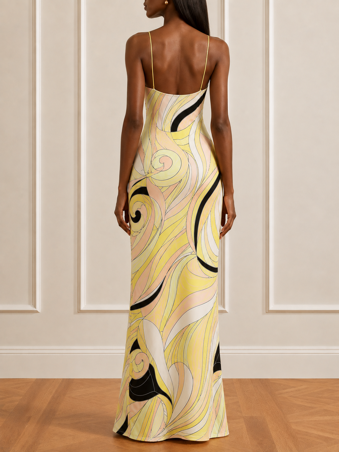 Mellow Cowl Neck Maxi Dress