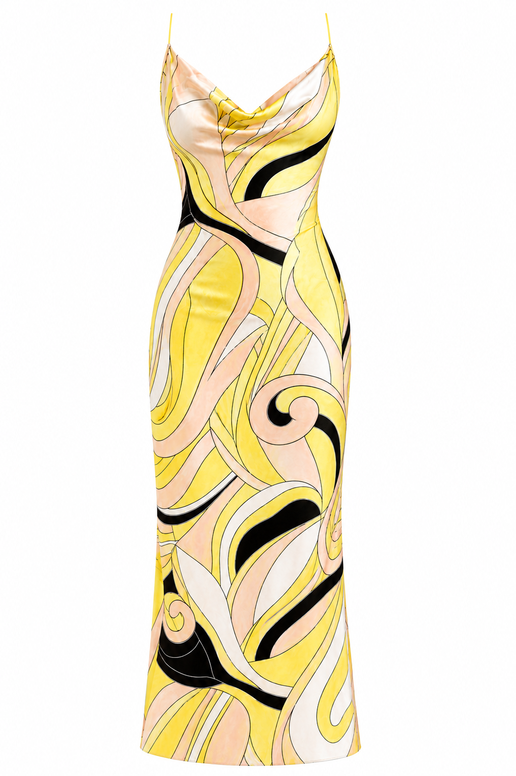 Mellow Cowl Neck Maxi Dress