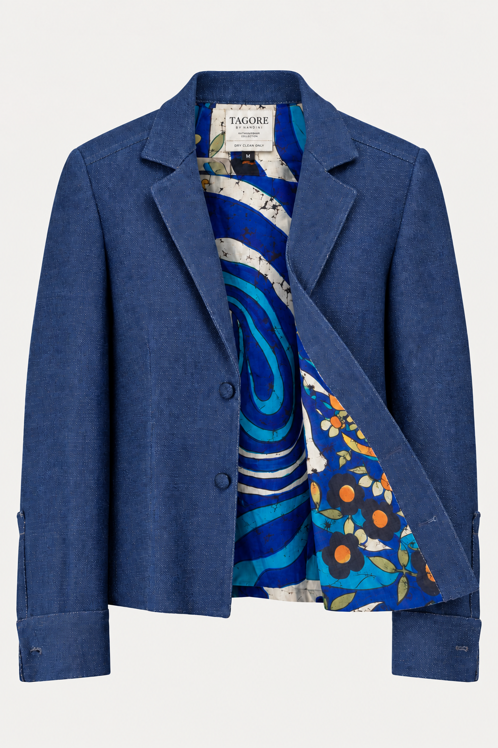 Handcrafted Denim Blazer