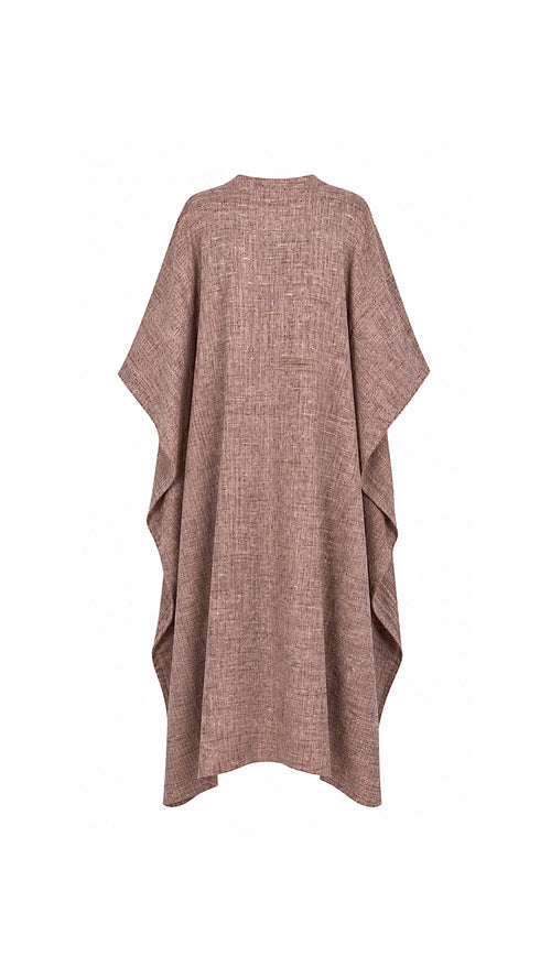 Dusty Pink Handwoven Kaftan