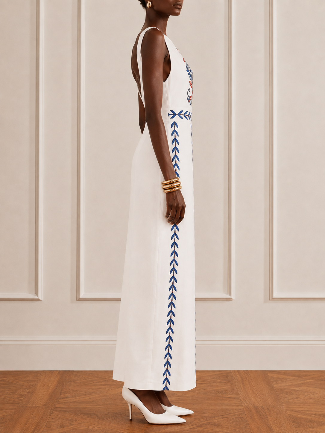 The Empire Sleeveless Maxi Dress