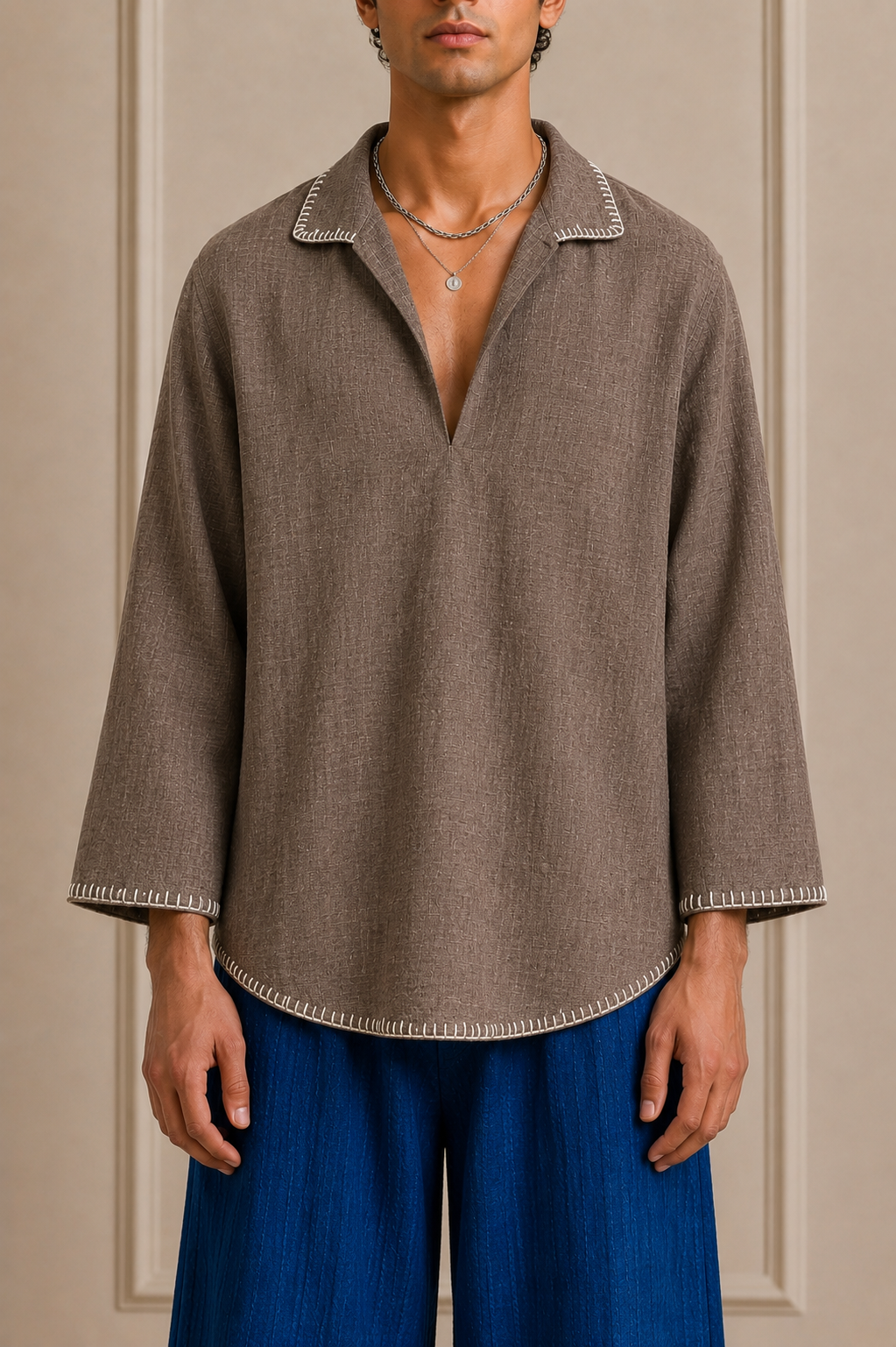 Gray Salt Shirt