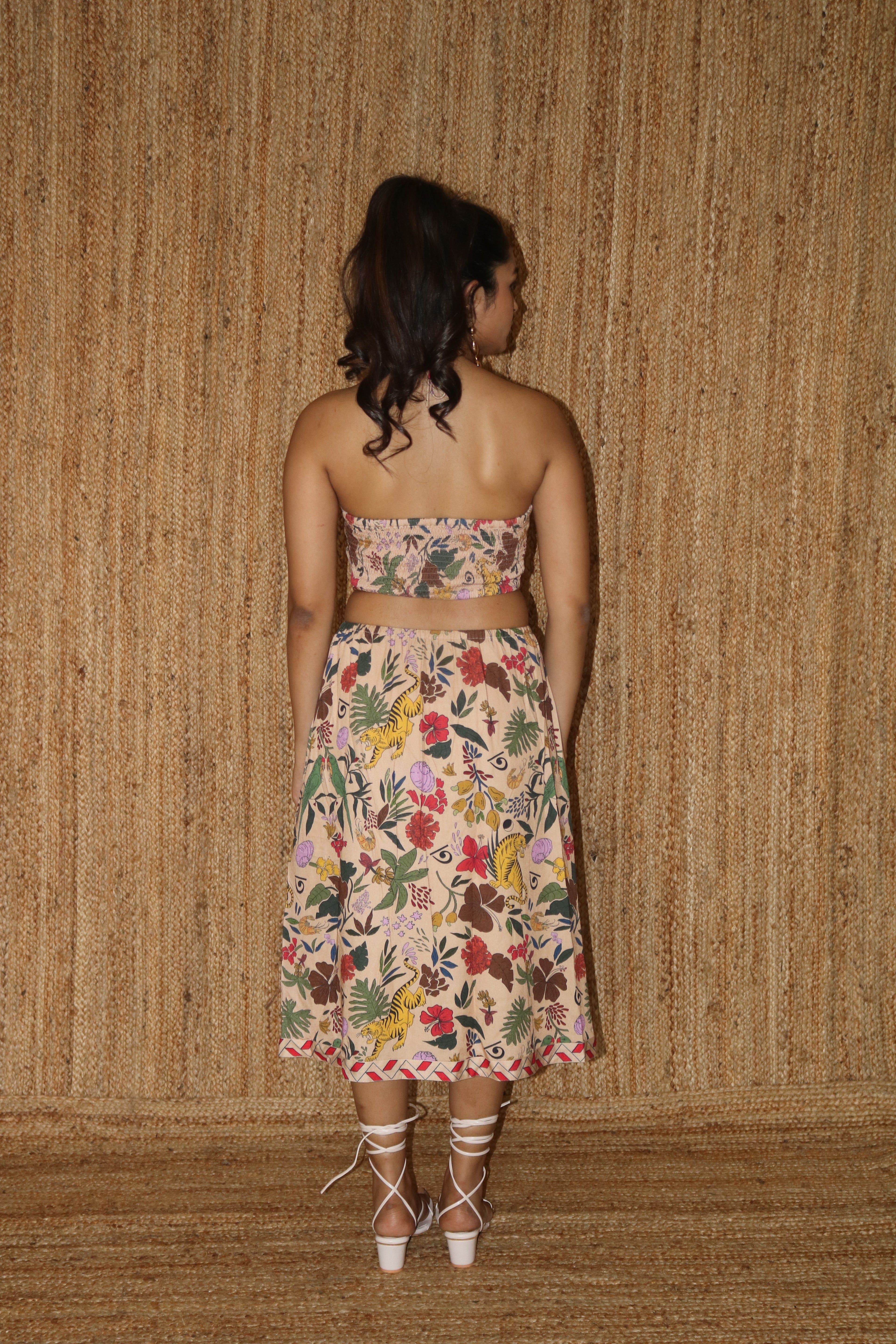 The Harmony Halter Neck Dress