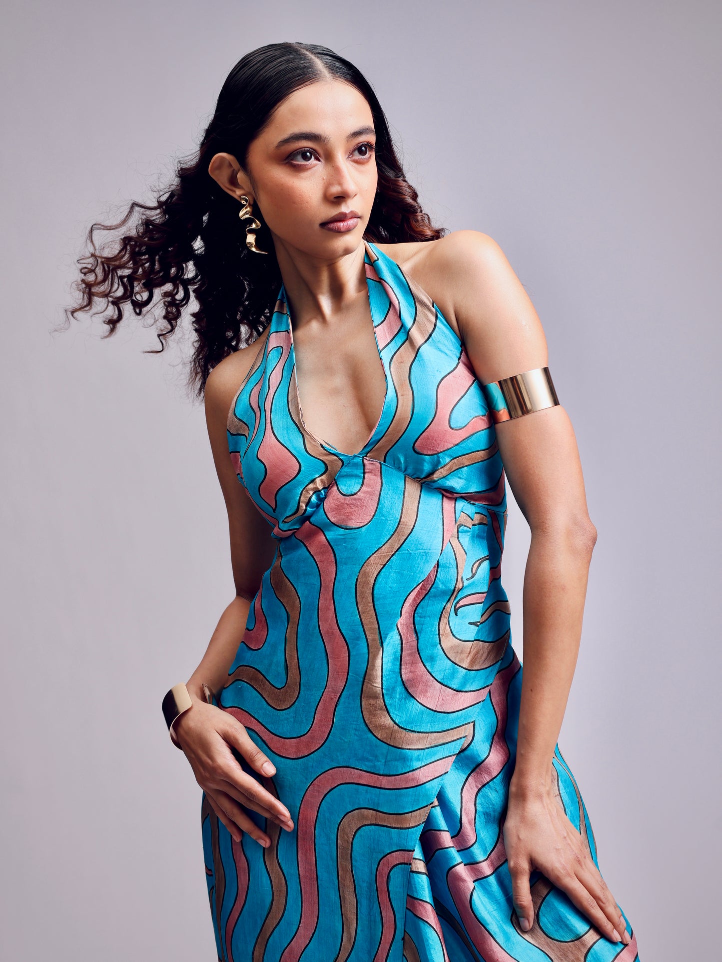 The Sandswirl Wrap Dress