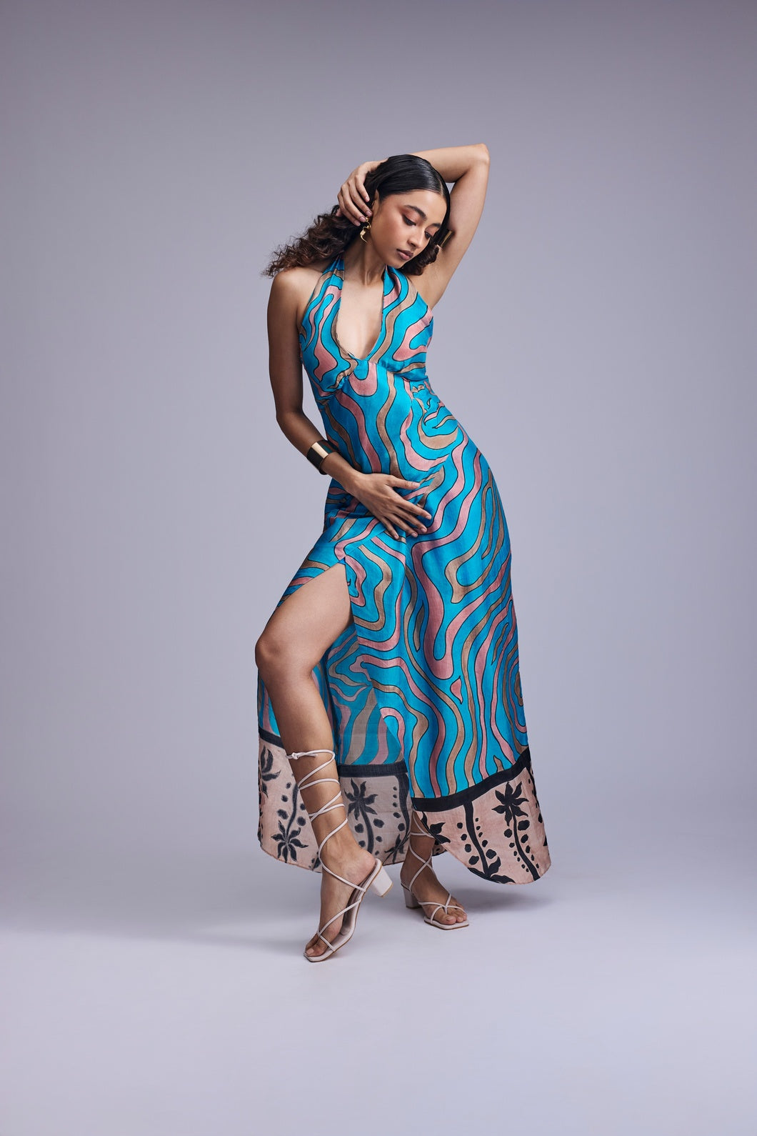 The Sandswirl Wrap Dress