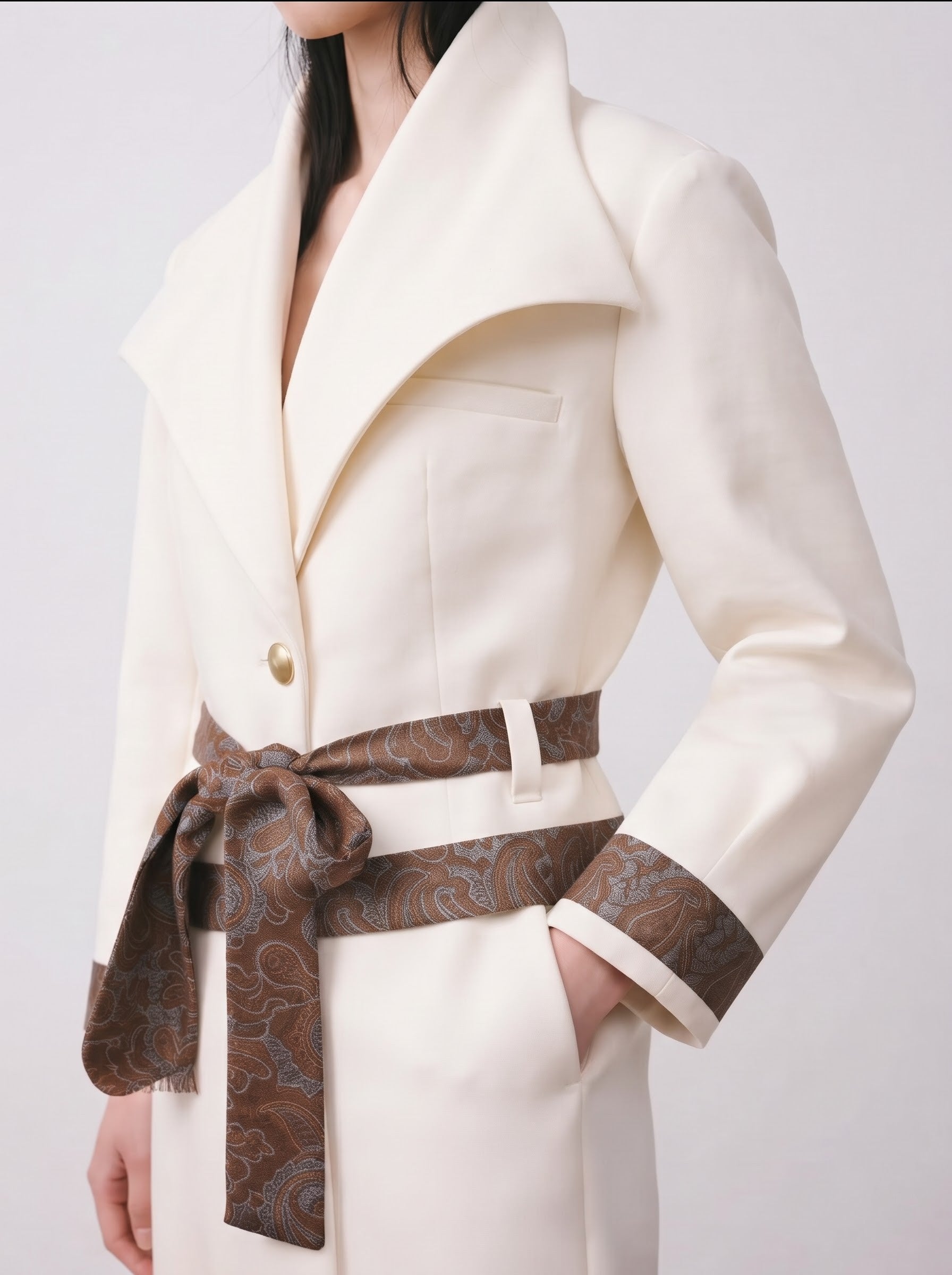 Upcycled Vintage Shawl Jacket