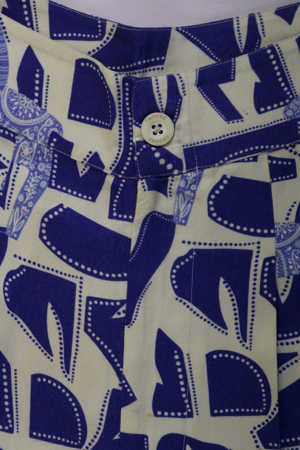 Blue Horse High Waist Pants