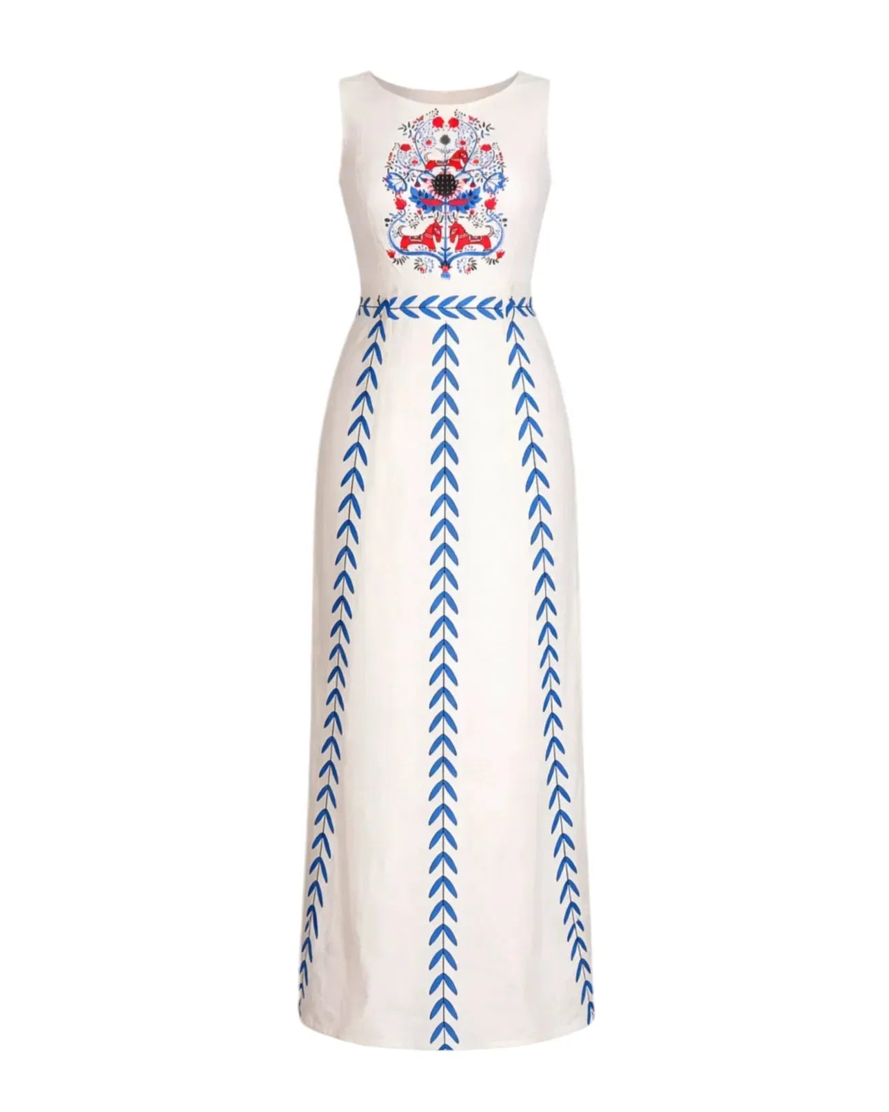 The Empire Sleeveless Maxi Dress