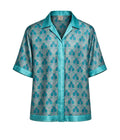 Upcycled Vintage Silk Shirt Men