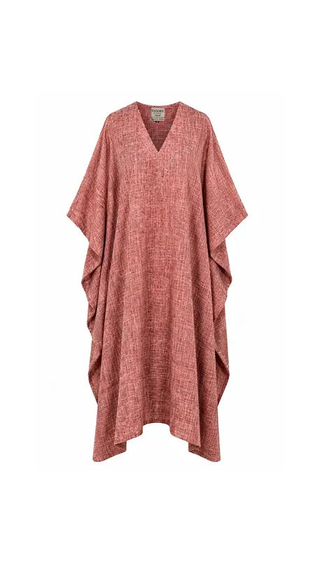 Pink Handwoven Kaftan