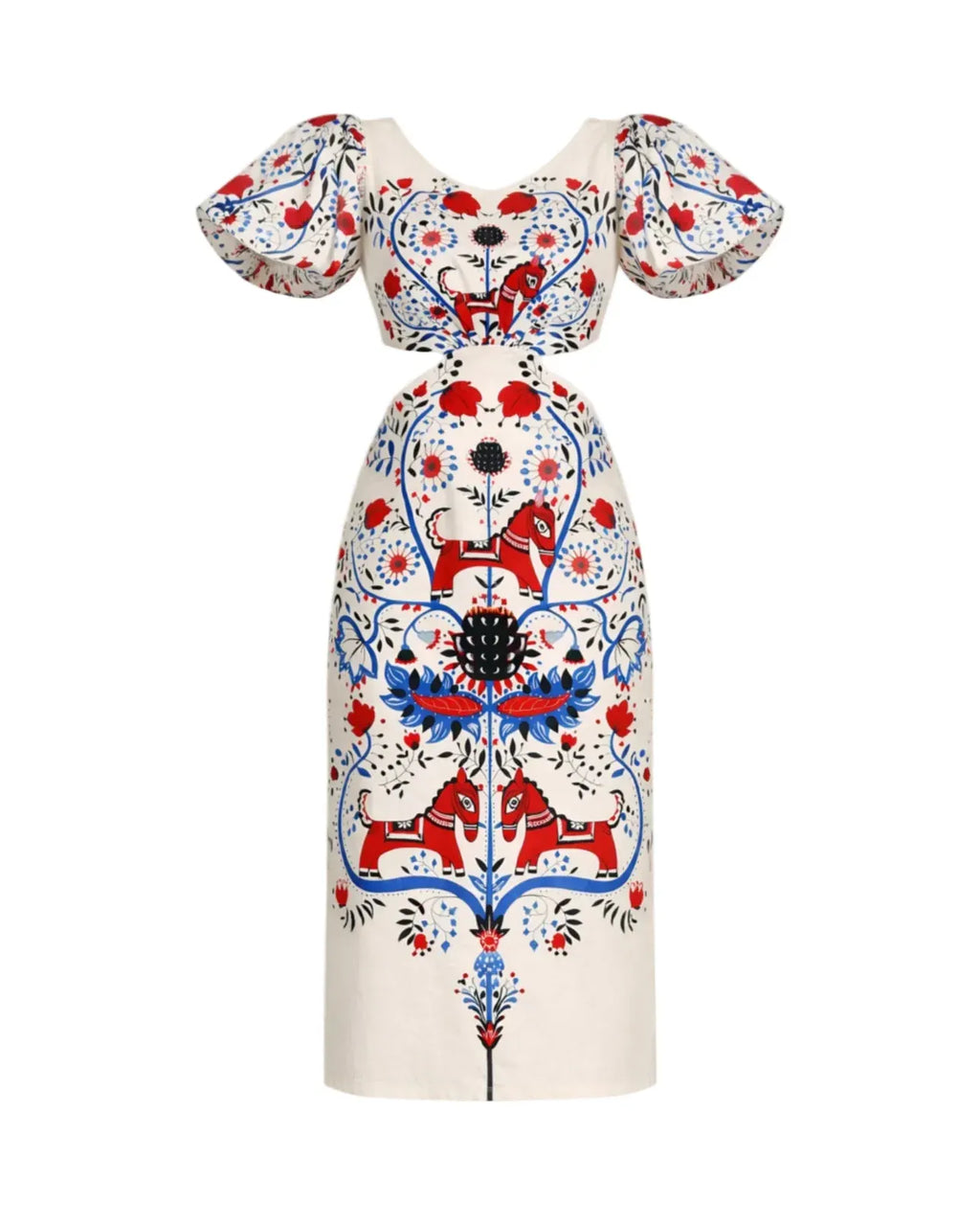 The Empire Tie Back Cutout Dress