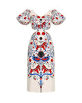The Empire Tie Back Cutout Dress