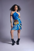 The Millionaire Halter Dress